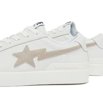 Bape Mad Sta White Detail Ferse