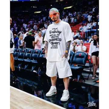 J Balvin Jordan 3 Medellin Sunset NBA On-Feet