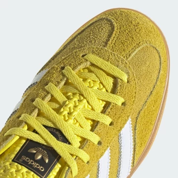 adidas Gazelle Indoor Bright Yellow toe box