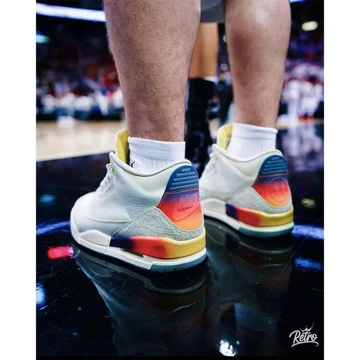 J Balvin Jordan 3 Medellin Sunset On-Feet