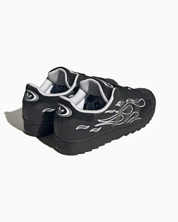 No Sleep Rave Club adidas Superstar - Ferse