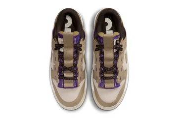 Nike Air Dunk Jumbo Tan Mushroom von oben