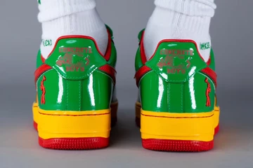 Lil Yachty x Nike Air Force 1 Lucky Green Paar Fersen