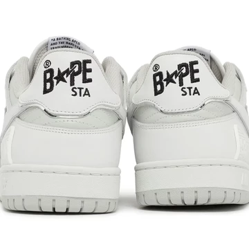 Bape SK8 Sta M2 White Ferse