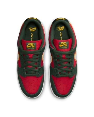 Nike SB Dunk Low Seattle Supersonics Paar von oben