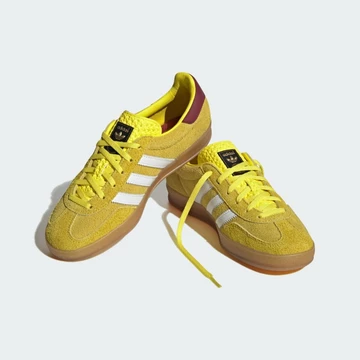 adidas Gazelle Indoor Bright Yellow schräg