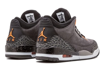 Jordan 3 Fear Pack 2013 von hinten