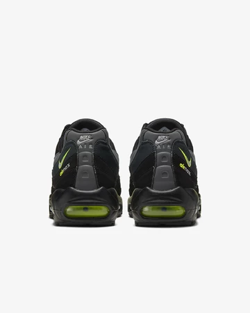 Nike Air Max 95 Retro Logo Black von hinten