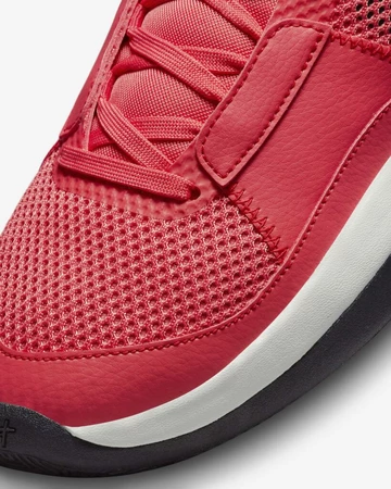 Nike Ja 1 Fuel von hinten Toe Box Details