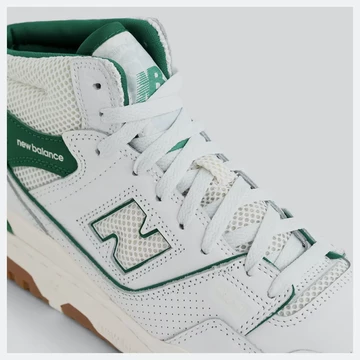 Aime Leon Dore New Balance 650R White Classic Pine Detail