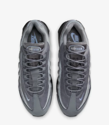 Nike Air Max 95 Cool Grey & Psychic Blue von oben
