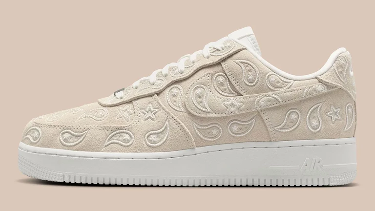 Air Force 1 Paisley Pack - four strong colorways are planned!