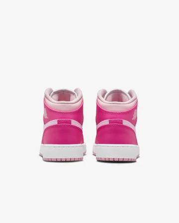 Jordan 1 Mid GS Medium Soft Pink