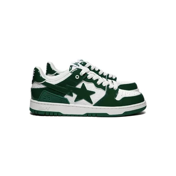 A Bathing Ape SK8 STA Green von der Seite