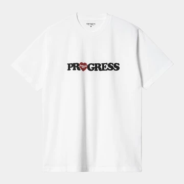 Carhartt Herbst Winter 2023 Herren tshirt weiß love collection