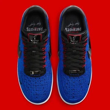 Robert Kraft Air Force 1 Ultra Flyknit Patriots von oben