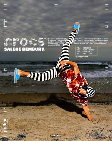 Salehe Bembury Pollex Clog Slide Tashmoo Model Motion