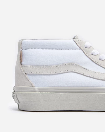 JJJJound Vans Vault True White Pack SK8 Mid Detail Mittelfuß
