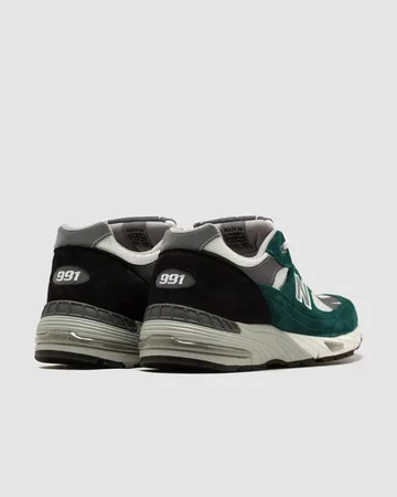 New Balance 991v1 Bright Renaissance Green von Hinten