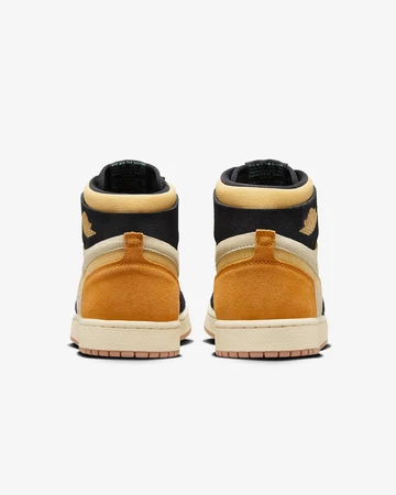 Jordan 1 CMFT 2 Muslin Vivid Orange von hinten