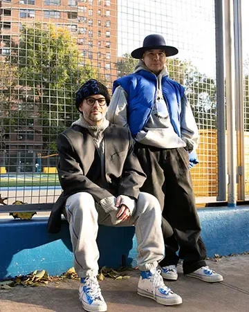 ADER ERROR Converse Chuck 70 OX High Lookbook Model 2