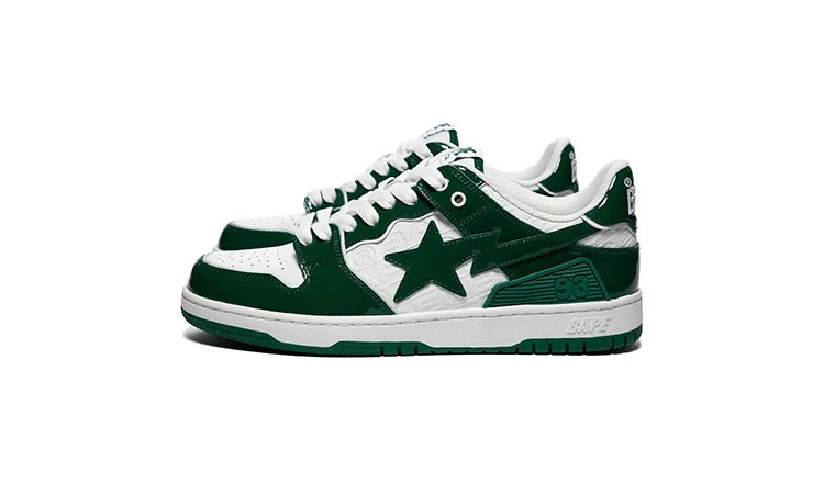 A Bathing Ape SK8 STA Green