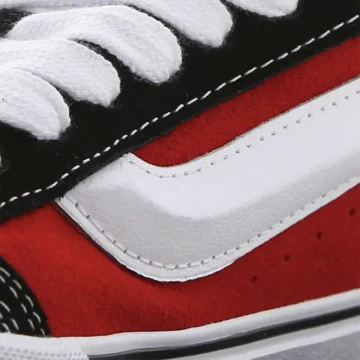 Vans Knu Skool Red Detail Swoosh