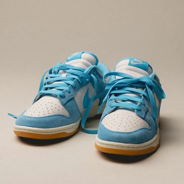 Dunk Low Baltic Blue von vorne