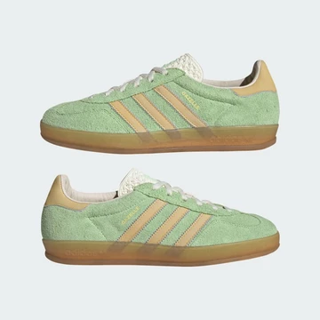adidas Gazelle Indoor Semi Green Spark Außenseiten