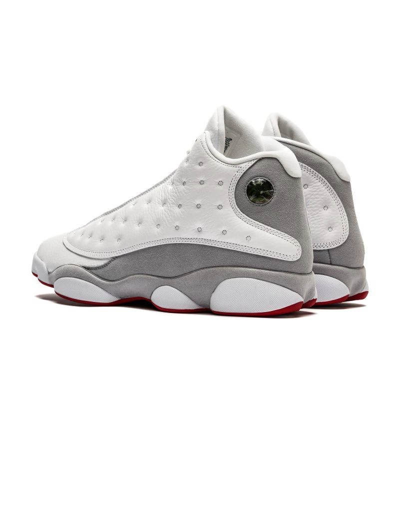 Jordan 13 gray and white hotsell