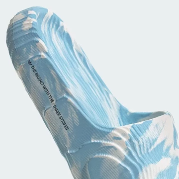 adidas adilette 22 White Blue MX Detail Hinten