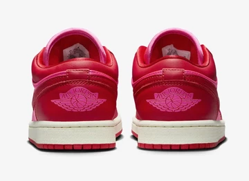Jordan 1 Low Pink Blast hinten