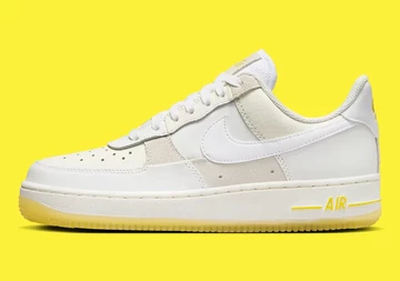 Air Force 1 Low Patchwork Yellow seitlich