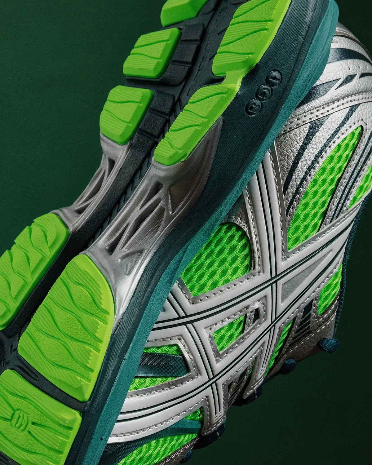 Men\'s ASICS GEL-SEKIRAN Sneaker - Green Gecko Pure Silver 1203A954-300 - Limited ASICS GEL-SEKIRAN Green Gecko 1203A954.300 | Dead Stock main image 3