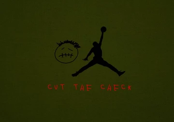 Travis Scott x Jordan Cut The Check Jordan Jumpman with Cactus Jack Logo