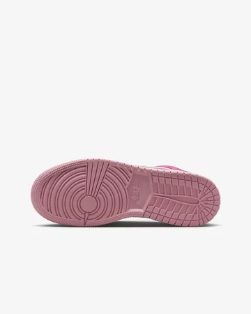 Jordan 1 Mid GS Medium Soft Pink Seite Sohle