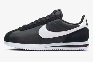 Nike Cortez Black White Nylon Innenseite