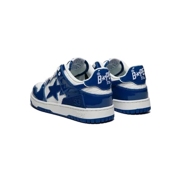 A Bathing Ape SK8 STA Blue von Hinten Seite