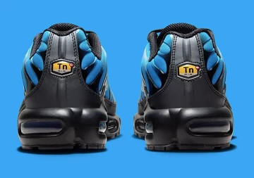 Nike Air Max Plus TN Blue Gradient von Hinten