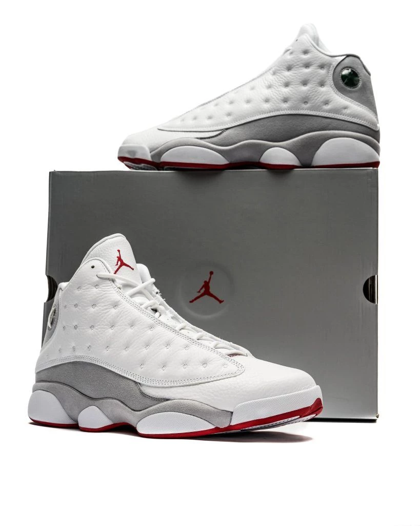 Jordan 13 retro wolf grey best sale