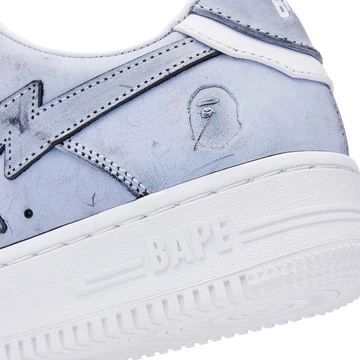 A Bathing Ape Bape Sta Jeans Blue Details Ferse