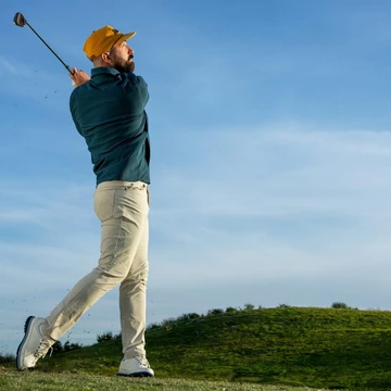 adidas Modern Classic 80 Spikeless Golf - Off White on Feet (1)