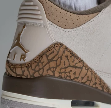 Jordan 3 Palomino On Feet Detail Ferse