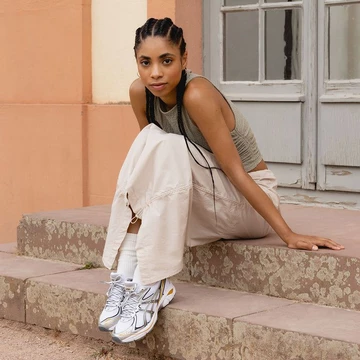 ASICS GT-2160 Pure Silver - On Feet (2)