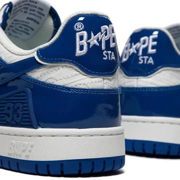 A Bathing Ape SK8 STA Blue Detail Ferse