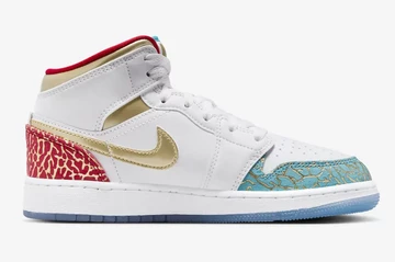 Jordan 1 Mid UNC to Chicago seite innen