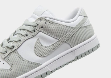 Dunk Low Grey Corduroy Detail Motion