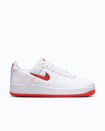 Air Force 1 Low Jewel University Red Außenseite