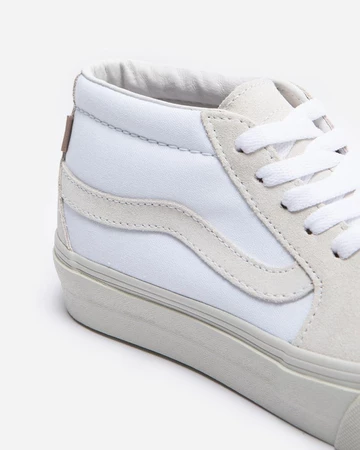 JJJJound Vans Vault True White Pack SK8 Mid Detail Hinten