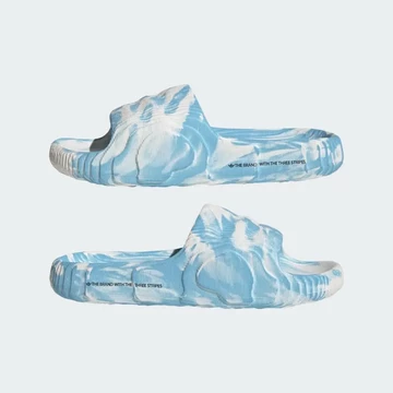 adidas adilette 22 White Blue MX Außenseiten